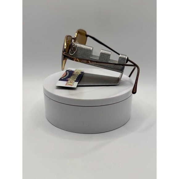NEW Vintage Sunglasses | Non RX | Narrow Style | Brown & Gold | Zeiss | #870 - Picture 5 of 10